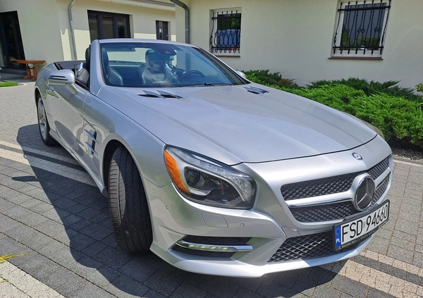 Mercedes-Benz SL cena 165000 przebieg: 132000, rok produkcji 2013 z Wieruszów małe 596